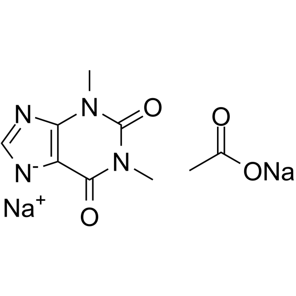 Theophylline sodium acetate (1,3-Dimethylxanthine sodium acetate; Theo-24 sodium acetate) 8002-89-9